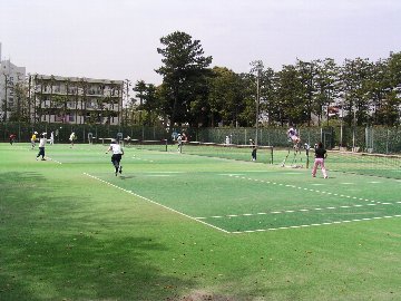 金ヶ作公園庭球場