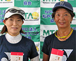 優勝：河村靖子・浅井晴美