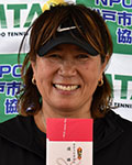 女子50歳優勝・奥村　正江