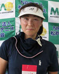 女子40歳３位・長谷川　恵美子