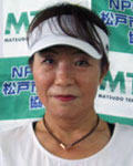 女子50歳準優勝・岡本　香代