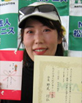 一般女子３位・清水　幸代