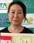 女子50歳３位・山崎　陽子
