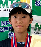 中学生 女子 準優勝
